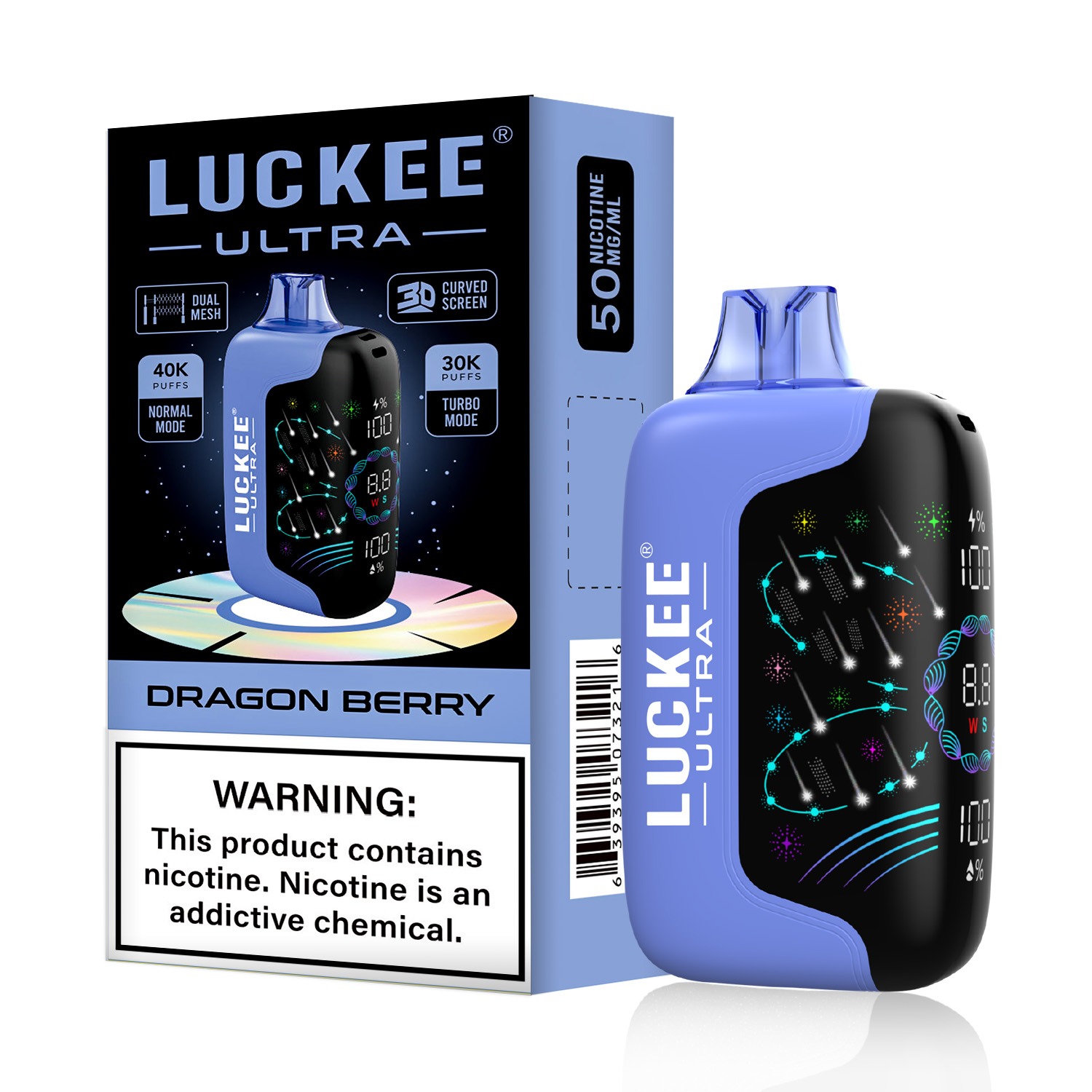 LUCKEE ULTRA SKY CLEAR 40000 PUFFS
