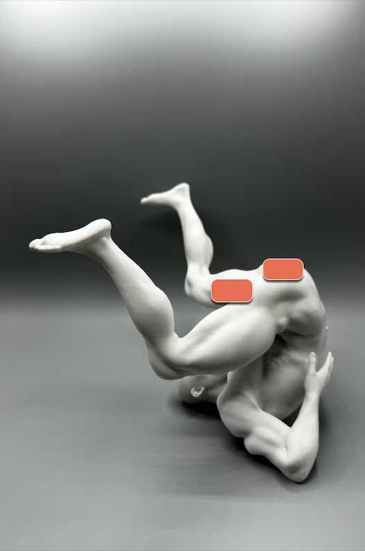 Bold "Pen Holder" Statuette