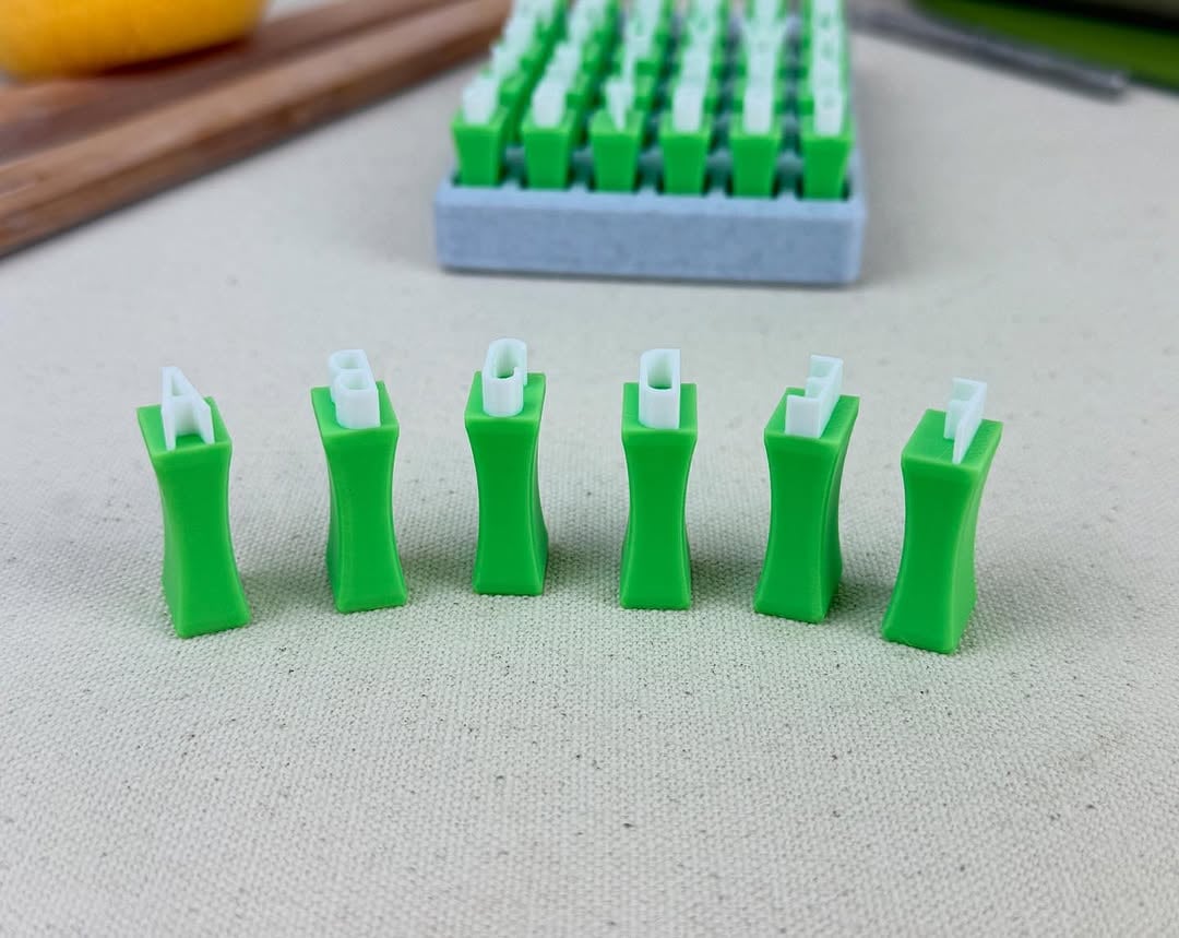 🔥LAST DAY 49% OFF-Uppercase and Lowercase Alphabet & Number Clay Stamp Sets