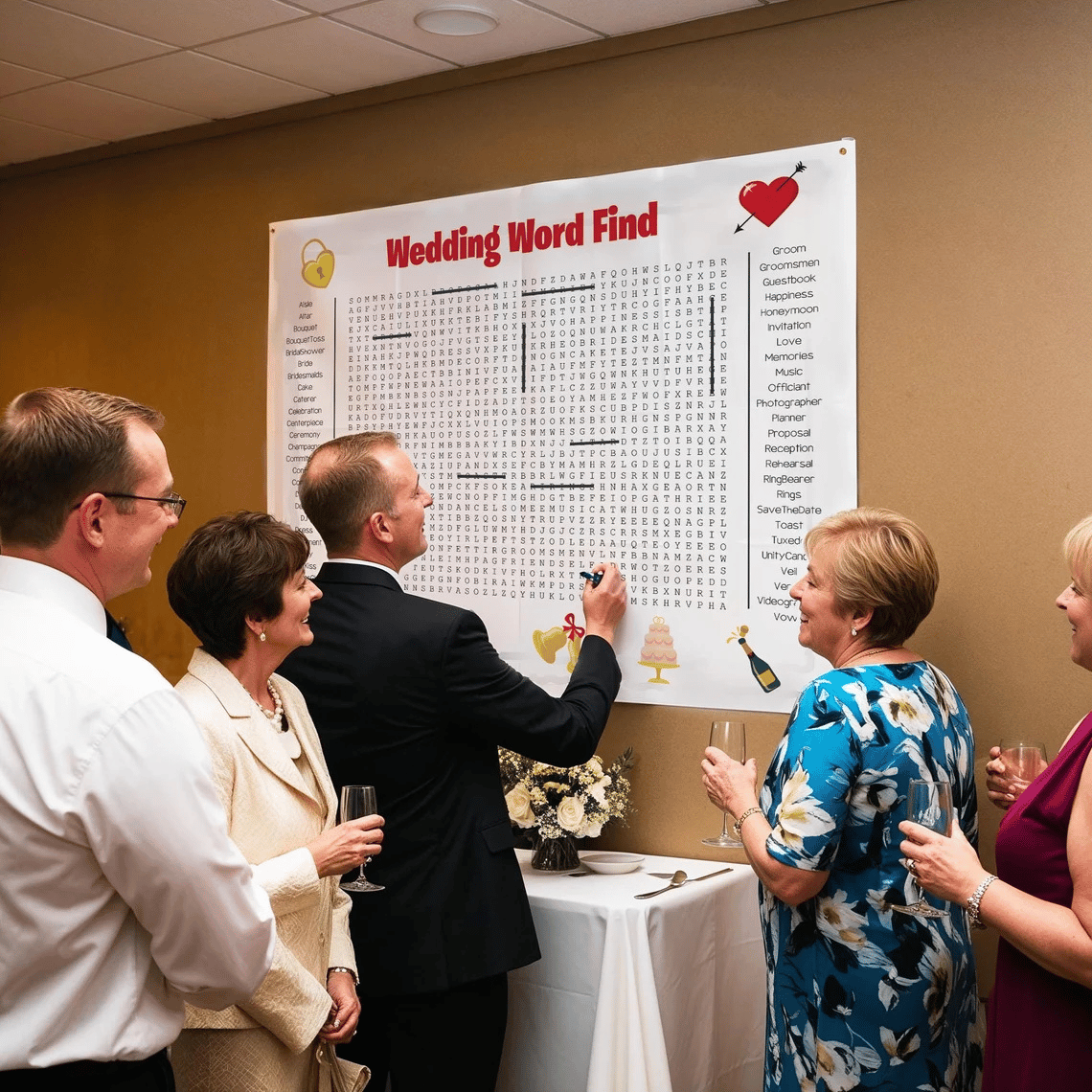 ⏰ Jumbo Thanksgiving & Christmas Word Search Poster – Giant 36"x24" Wall Game! 🎉