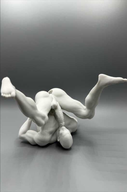 Bold "Pen Holder" Statuette