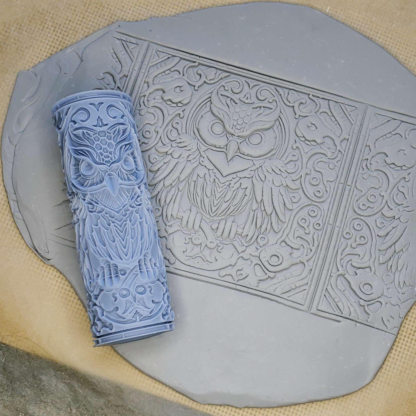 🔥LAST DAY 49% OFF-Clay Tile Roller