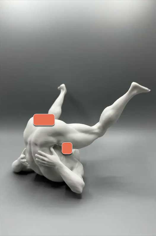 Bold "Pen Holder" Statuette