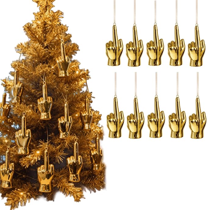 🎄Christmas Hot Sale 48% OFF🎅Christmas Middle Finger Decoration