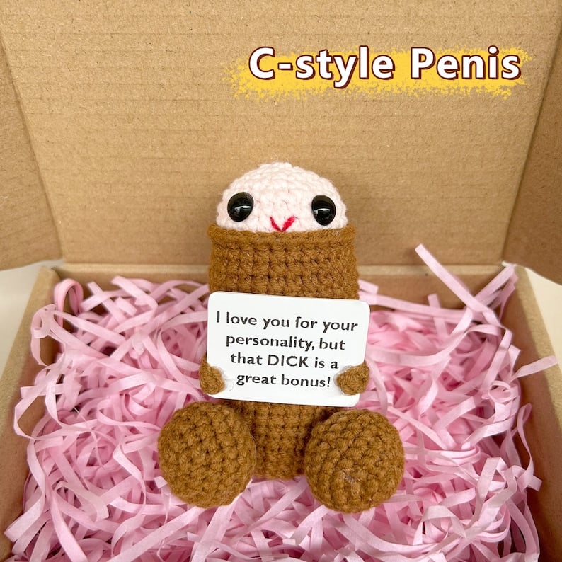 Funny Crochet Penis