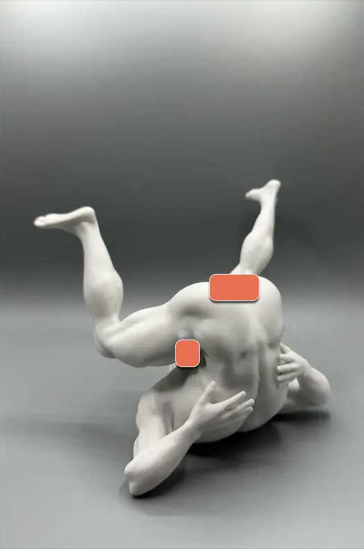 Bold "Pen Holder" Statuette