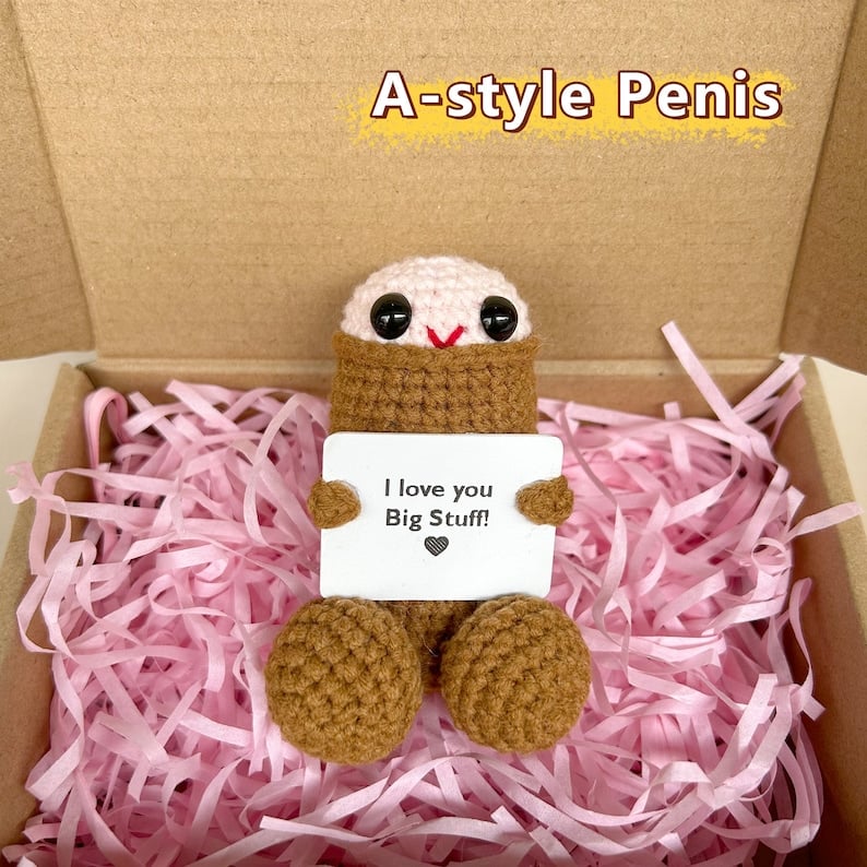 Funny Crochet Penis
