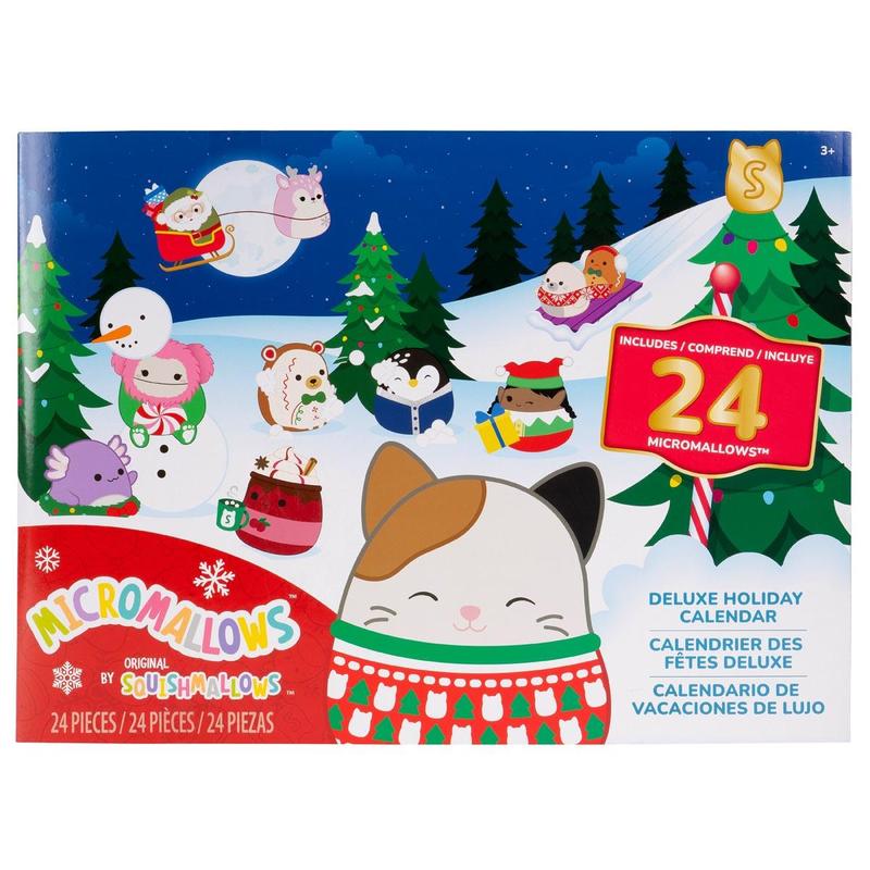 🔥Exclusive Stock Alert:2025 Squishmallows 24-Day Plush Advent Calendar