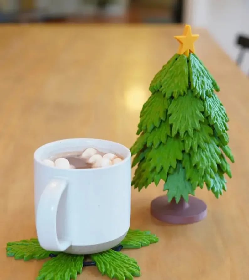 Cocoasters The Christmas Tree Coaster Set