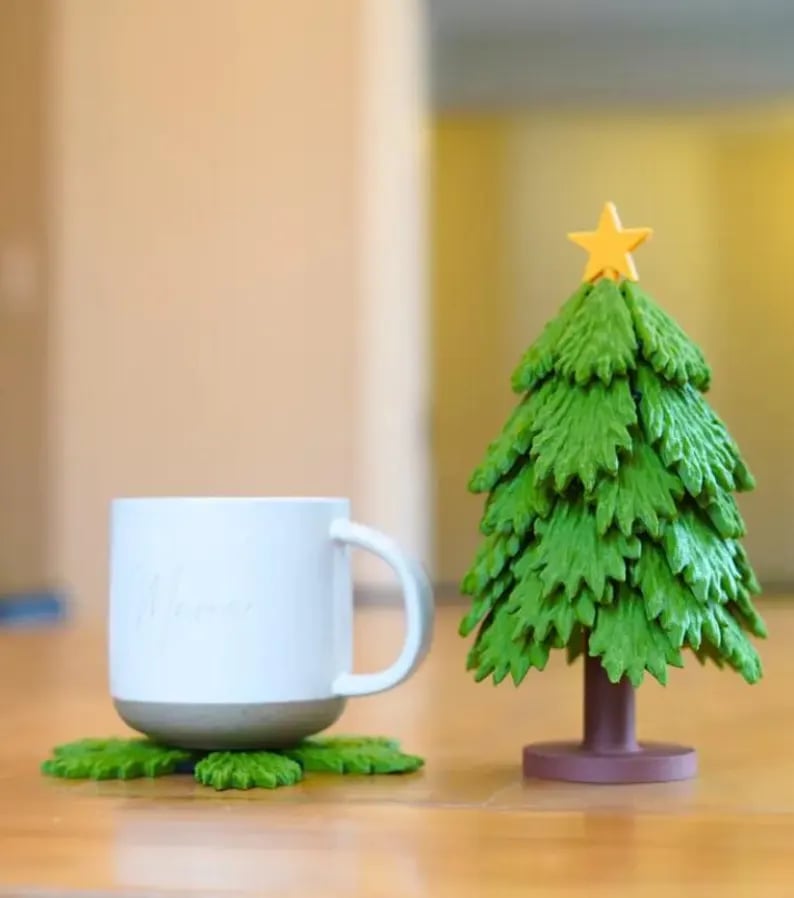 Cocoasters The Christmas Tree Coaster Set