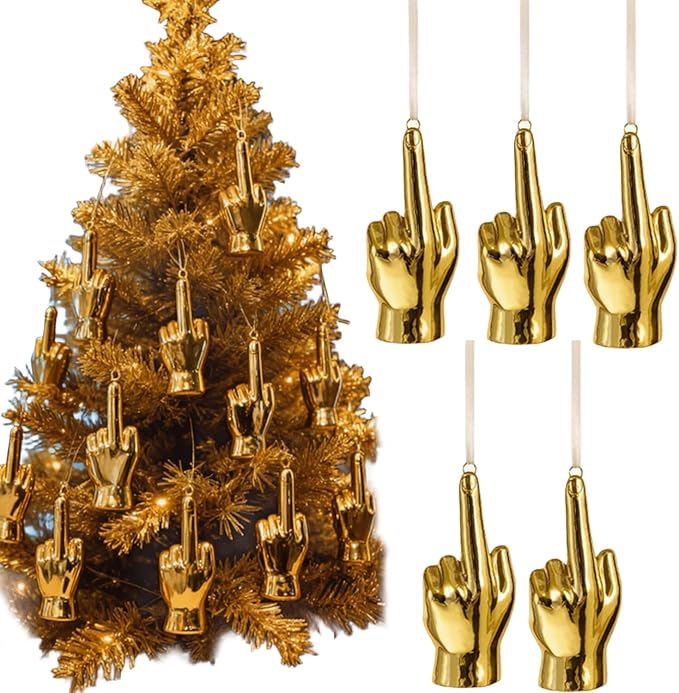 🎄Christmas Hot Sale 48% OFF🎅Christmas Middle Finger Decoration