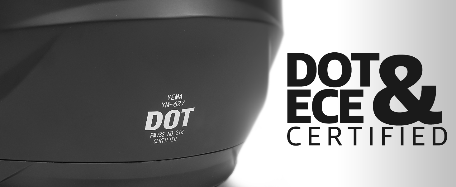 YEMA Open Face Motorcycle Helmets, DOT Approved 3/4 Moped Helmet Dual Visor Quick Release Buckle, Helmets for Adults Motorcycle Men Women Helmets for Moped Scooter Streey