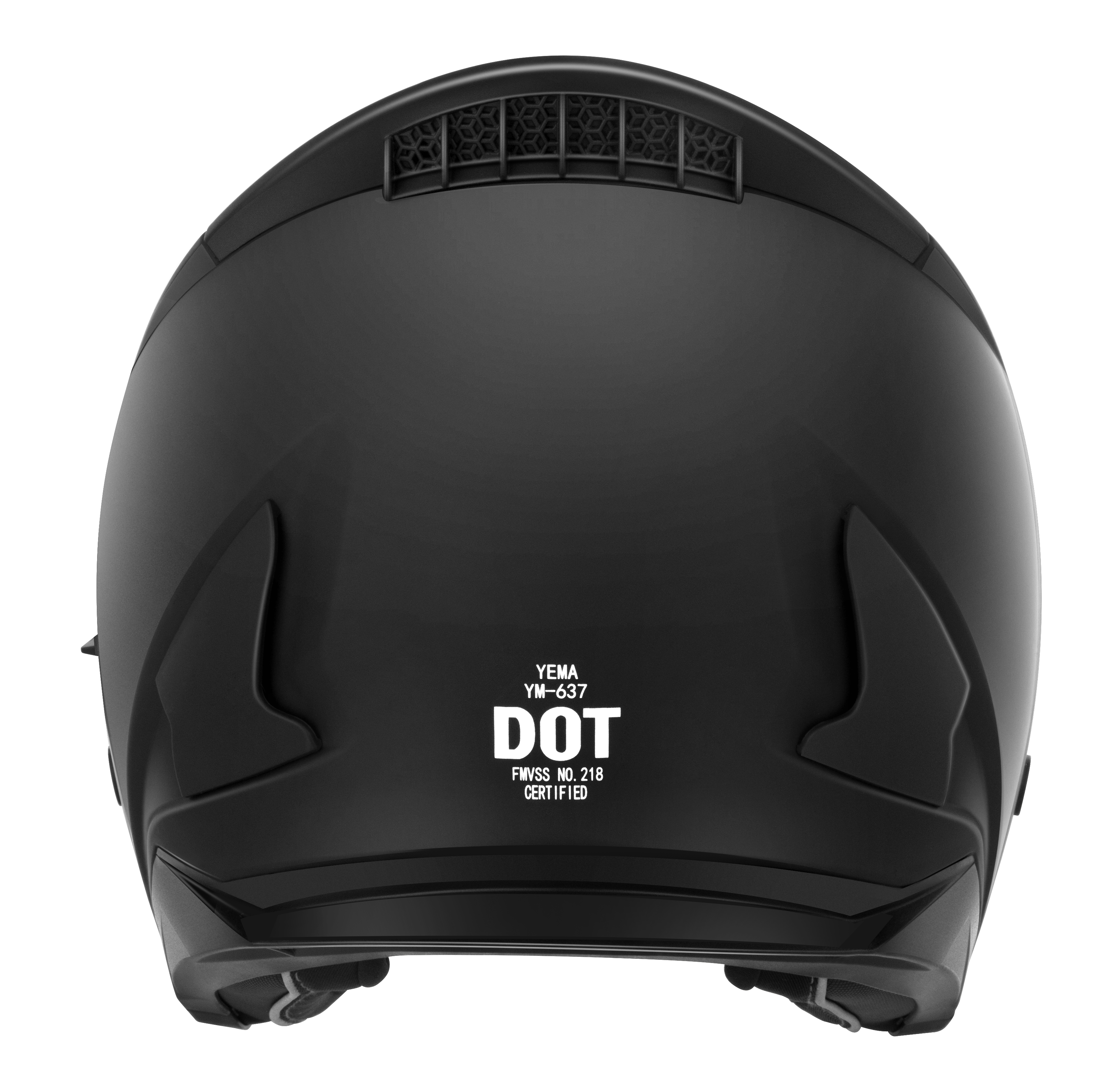  YEMA 3/4 Half Helmet DOT Approved YM-637 
