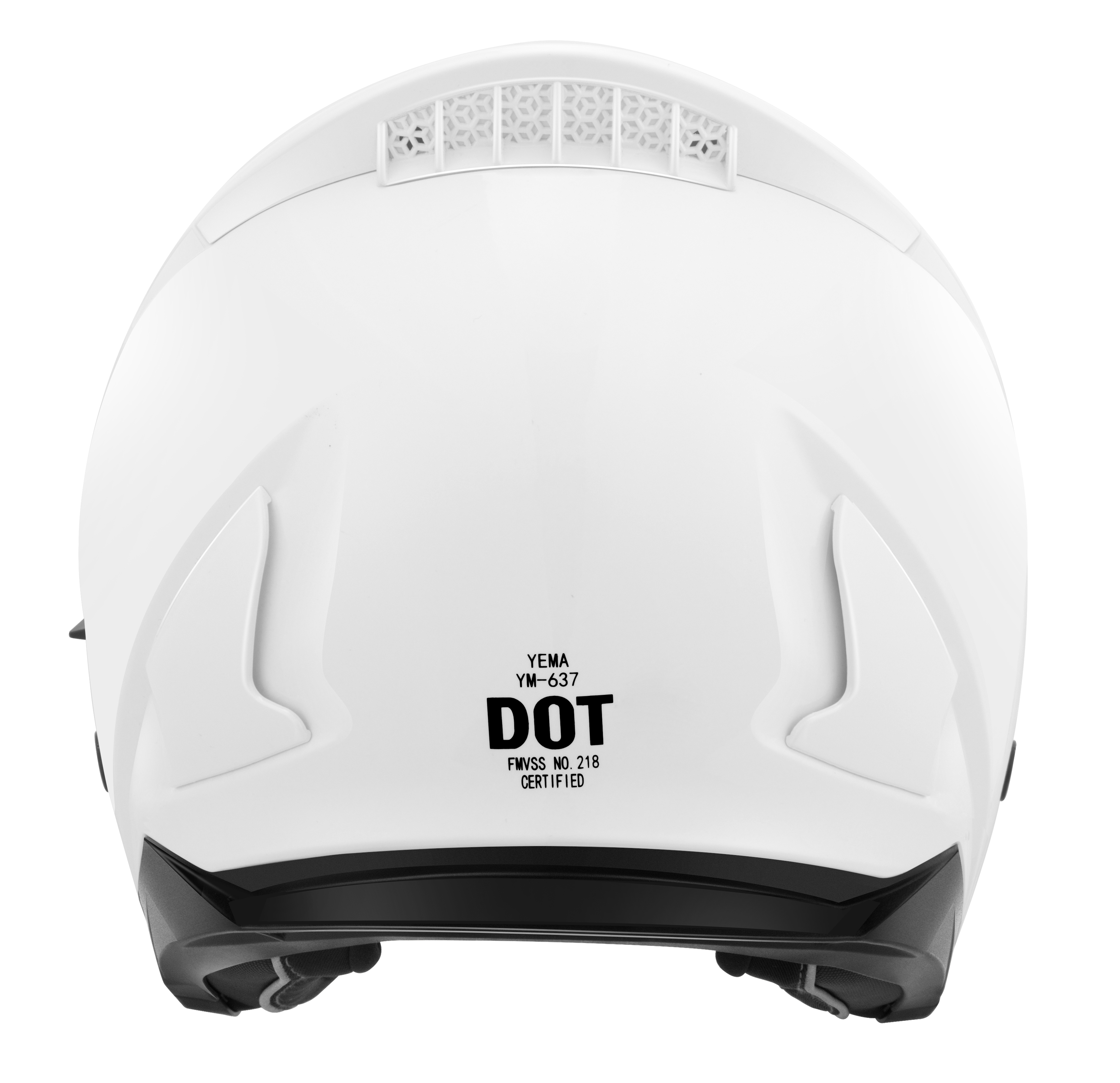  YEMA 3/4 Half Helmet DOT Approved YM-637 