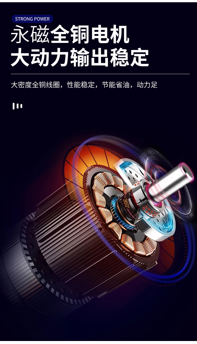 3.5KW 110V/220V dual-voltage gasoline inverter generator, portable, low-noise, compact gasoline generator