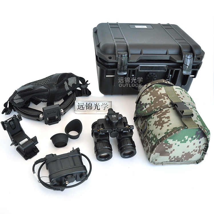 Low light night vision device, infrared night vision device, binocular binoculars, low light night vision device, helmet style, reference knowledge, personalized instructions, deep thinking, 24/5000 AI translation, translation, AI big model translation Lo