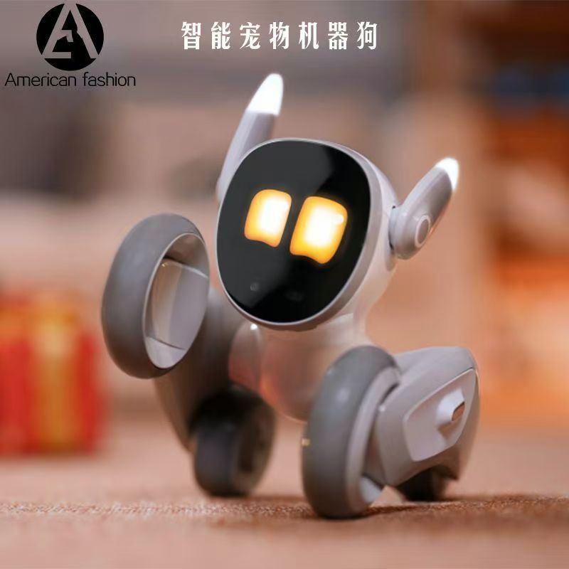 Smart advanced pet AI voice touch interactive companion electronic remote monitoring children's robotic dog educational toy