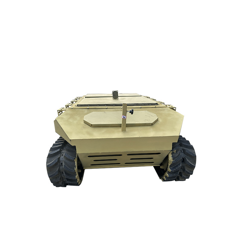Electric tracked vehicle chassis, remote-controlled tracked target vehicle chassis, unmanned tank chassis, tracked tank