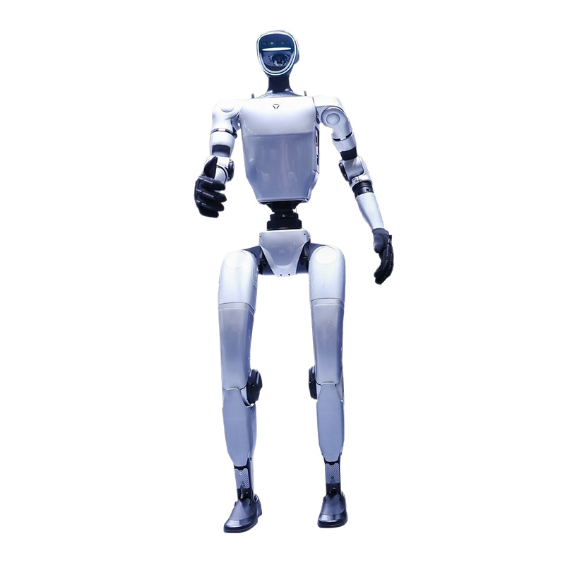 Unitree G1, a humanoid robot with embodied intelligence, is a globally sold bipedal robot, specifically a robotic dog