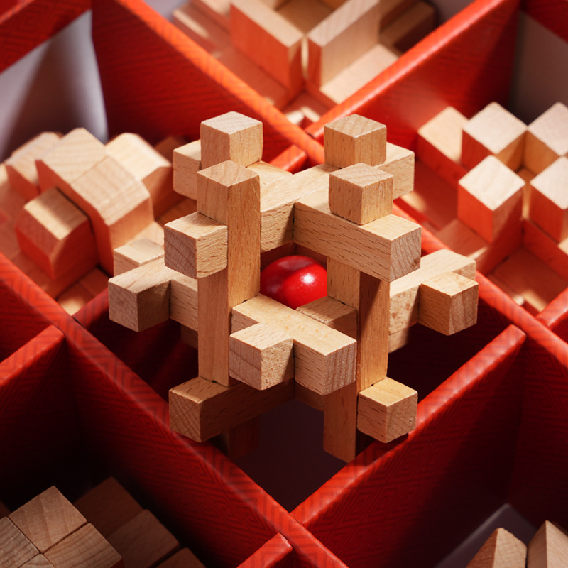 Luban Lock,toy,woodiness,Ancient architecture, Chinese culture