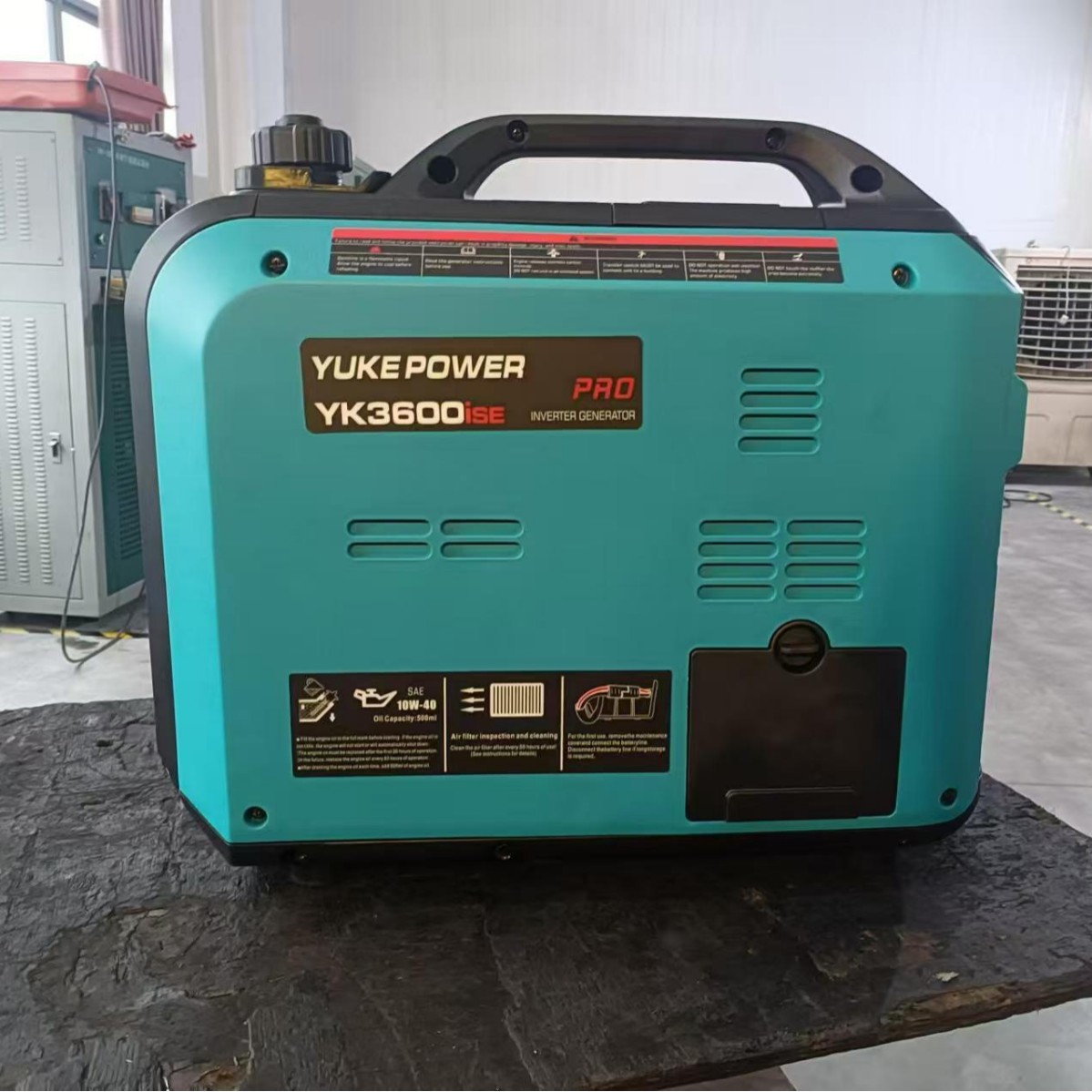 3.5KW 110V/220V dual-voltage gasoline inverter generator, portable, low-noise, compact gasoline generator