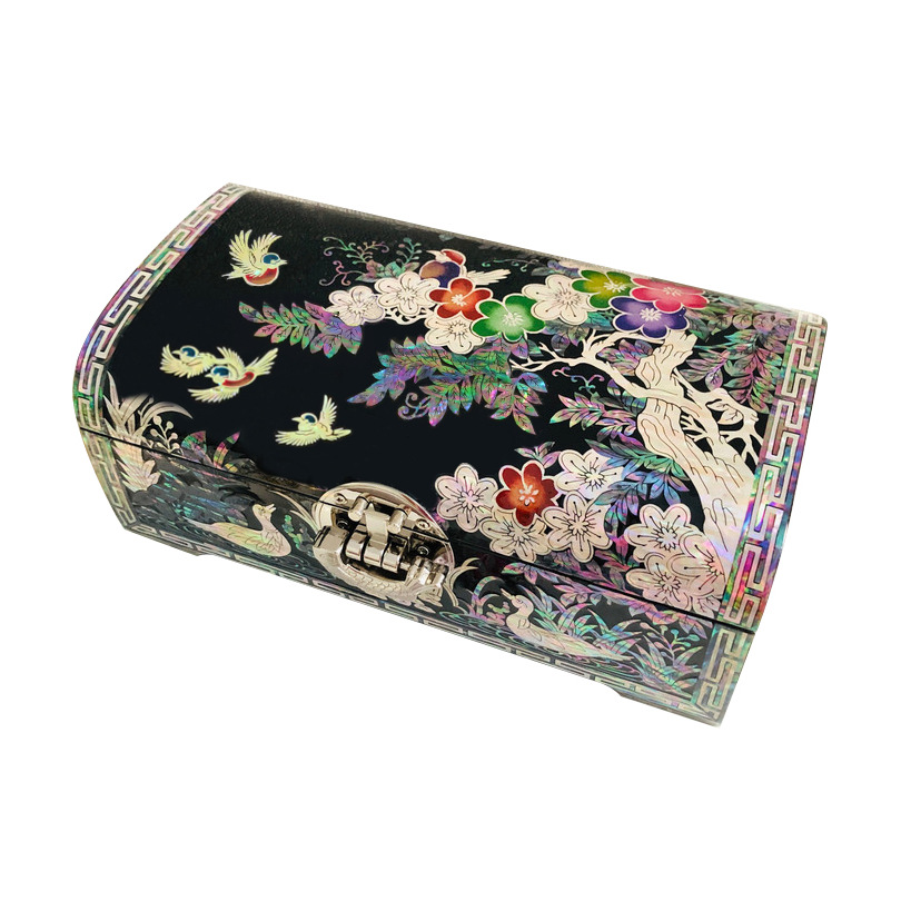 Jewelry box    shell     Mother of pearl lacquerware