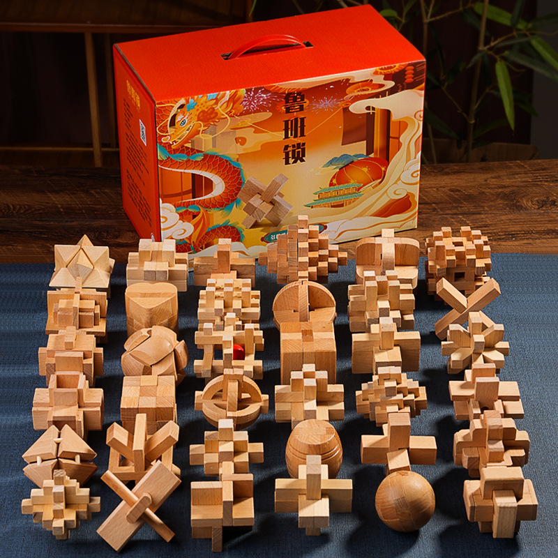 Luban Lock,toy,woodiness,Ancient architecture, Chinese culture