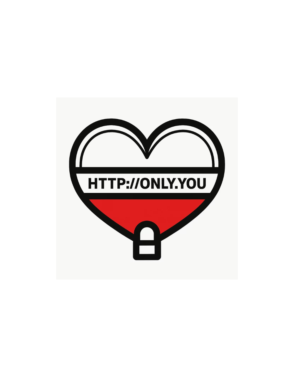 Creative Heart-Shaped Acrylic Magnet