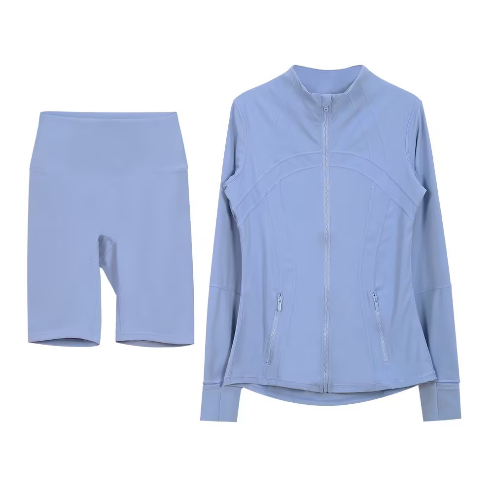 2025 classic style short-sleeve and shorts set, which is comfortable and fashionable, suitable for running, sports, yoga and fitness.​