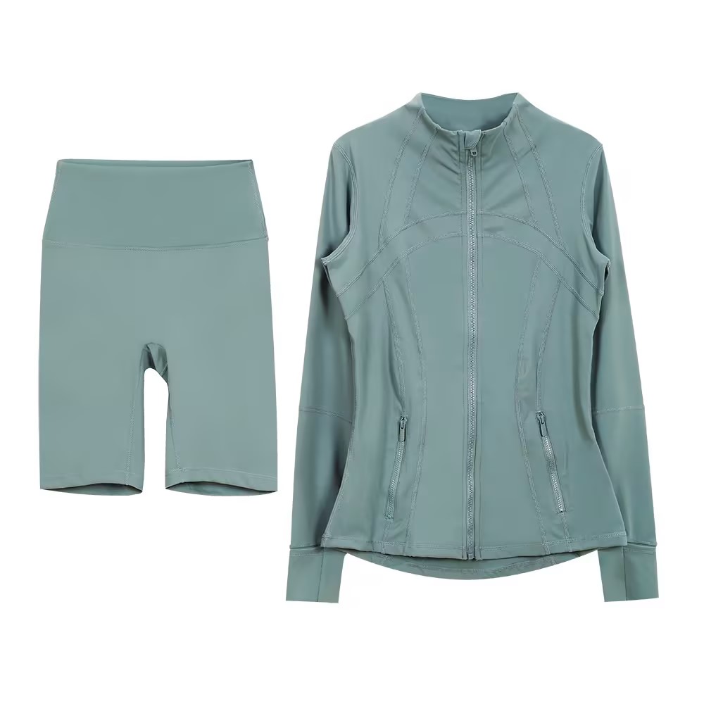 2025 classic style short-sleeve and shorts set, which is comfortable and fashionable, suitable for running, sports, yoga and fitness.​