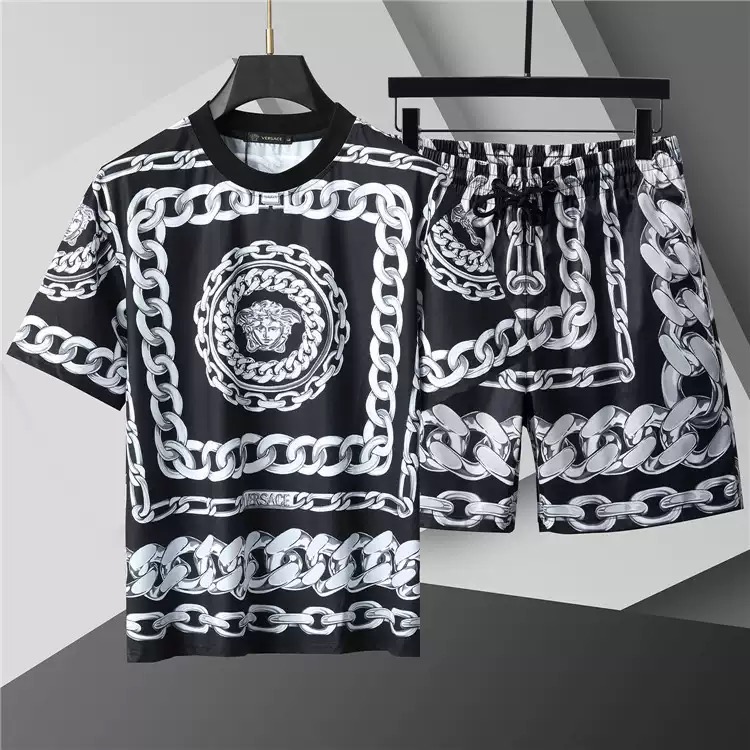 Best-selling men's casual sport short two-piece set