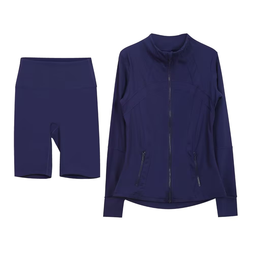 2025 classic style short-sleeve and shorts set, which is comfortable and fashionable, suitable for running, sports, yoga and fitness.​