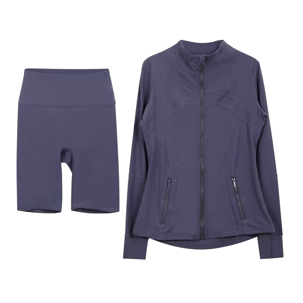 2025 classic style short-sleeve and shorts set, which is comfortable and fashionable, suitable for running, sports, yoga and fitness.​