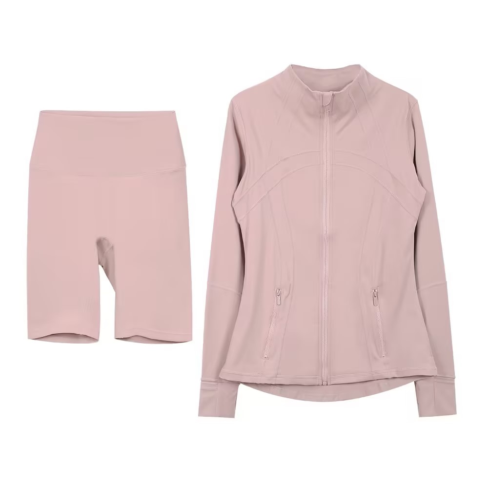 2025 classic style short-sleeve and shorts set, which is comfortable and fashionable, suitable for running, sports, yoga and fitness.​