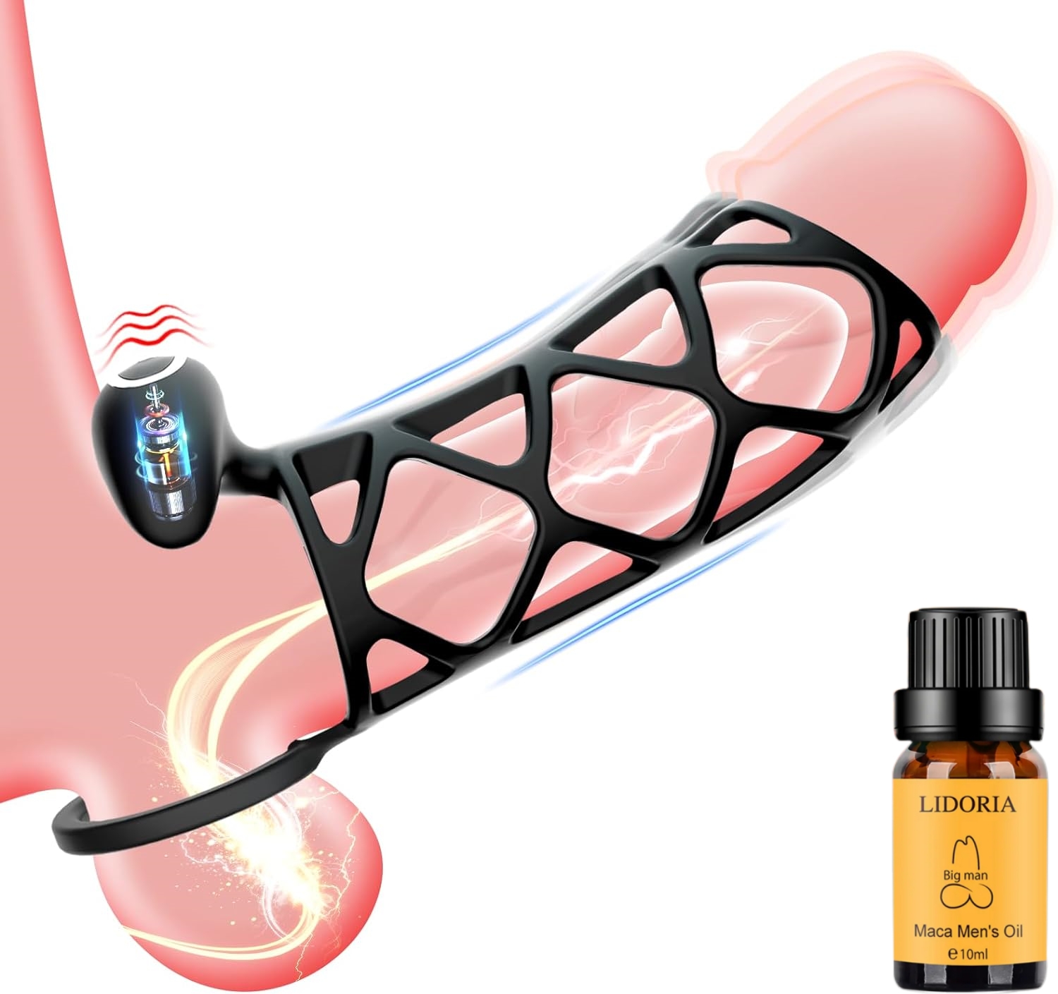 💥Supreme couple series launched in May-Vibrating Penis Armor