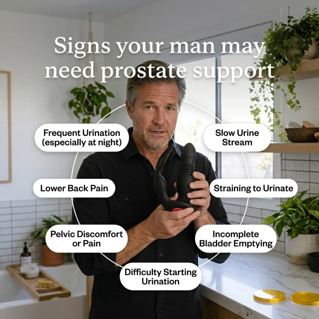 💥 ProstaPulse™ — 2026's Top-Rated Prostate Massager 💥 7 Modes • Thrusting Vibration • AI Sync • Remote Control