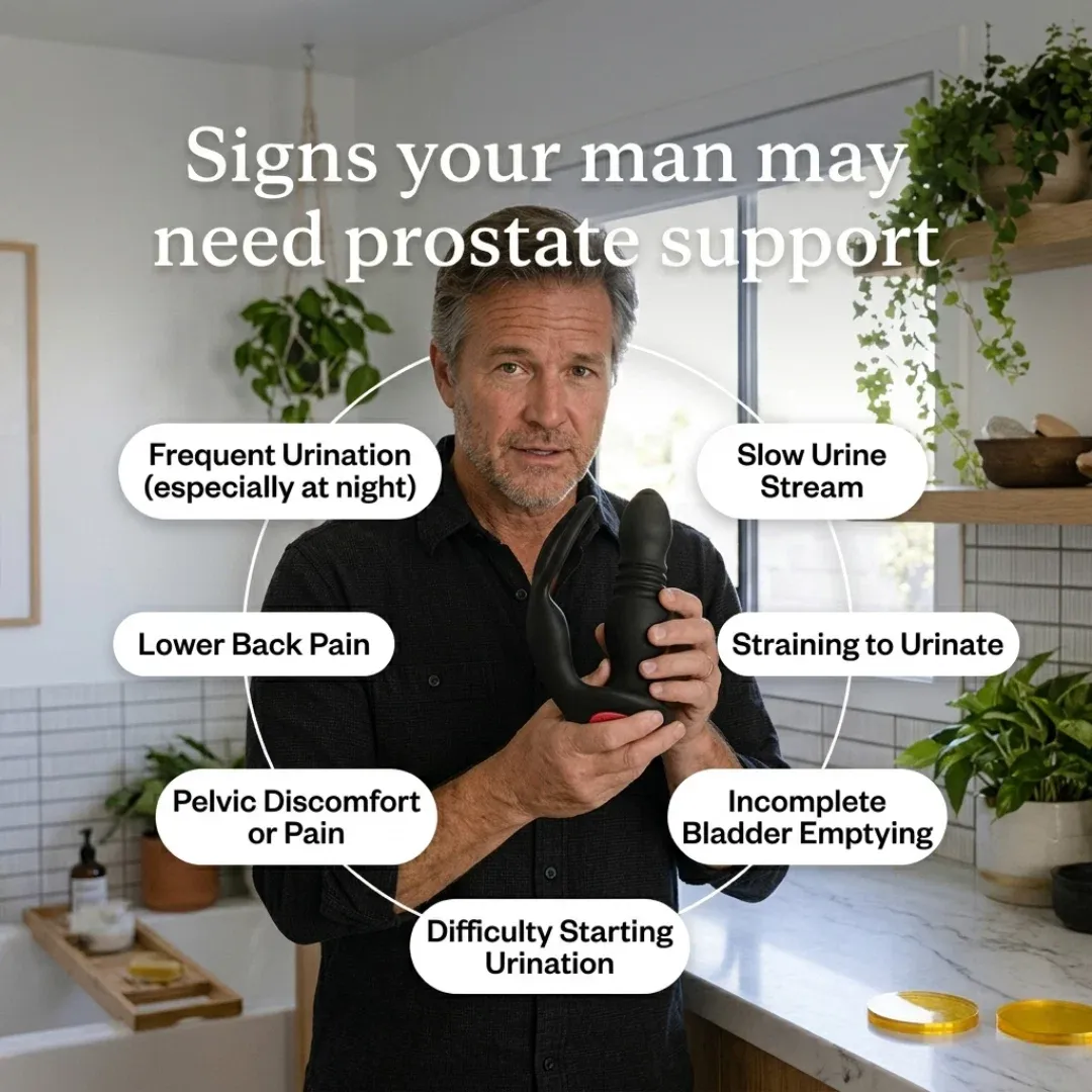 💥 ProstaPulse™ — 2026's Top-Rated Prostate Massager 💥 7 Modes • Thrusting Vibration • AI Sync • Remote Control