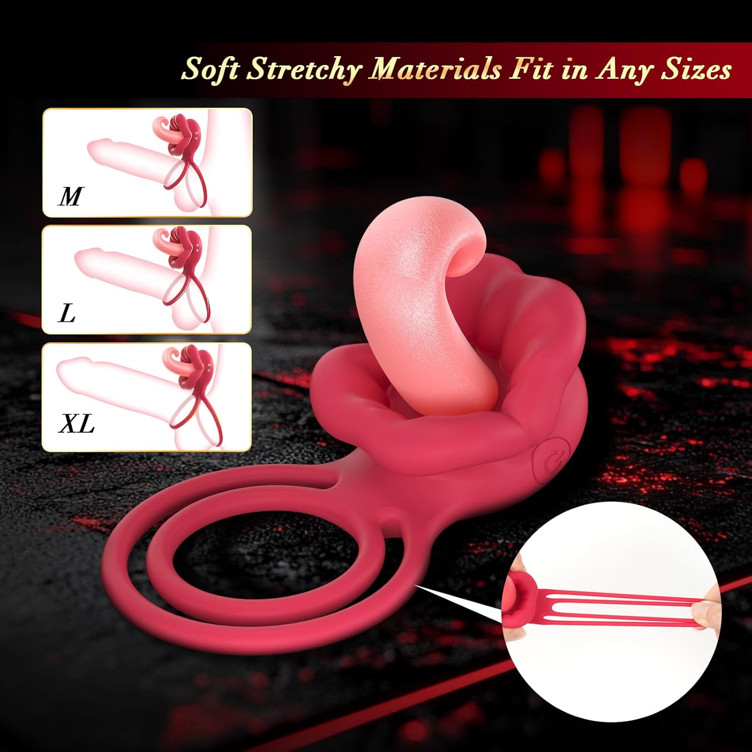 Tongue Lust Oblivion Ring