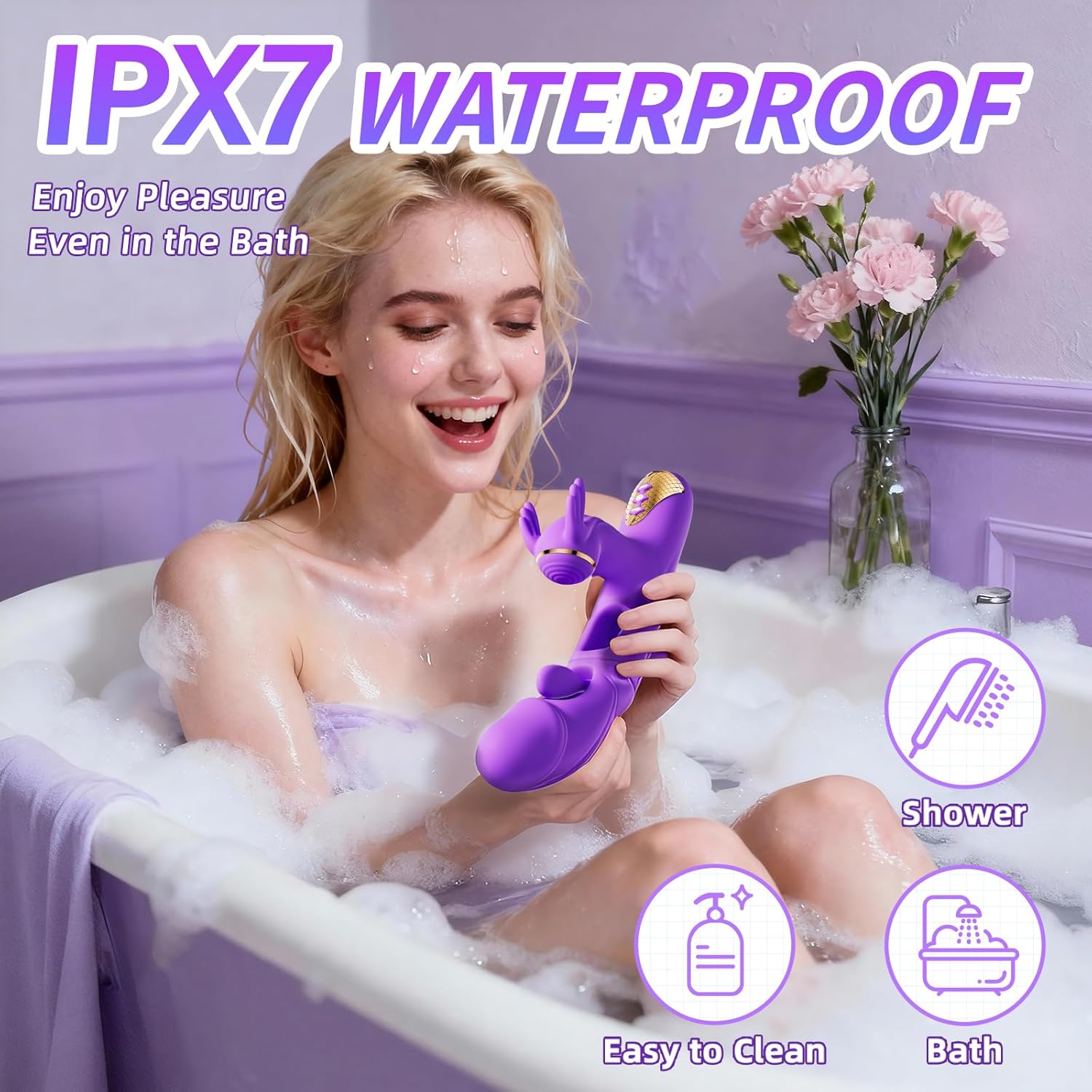 😍Brand New for 2026!  — 4-in-1 "Orgasm Bunny" Pelvic Floor Trainer