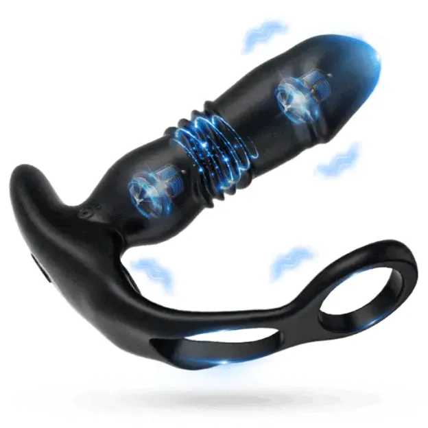 💥 ProstaPulse™ — 2026's Top-Rated Prostate Massager 💥 7 Modes • Thrusting Vibration • AI Sync • Remote Control
