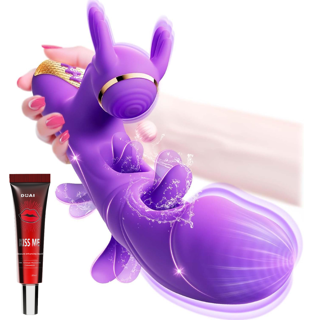 😍Brand New for 2026!  — 4-in-1 "Orgasm Bunny" Pelvic Floor Trainer