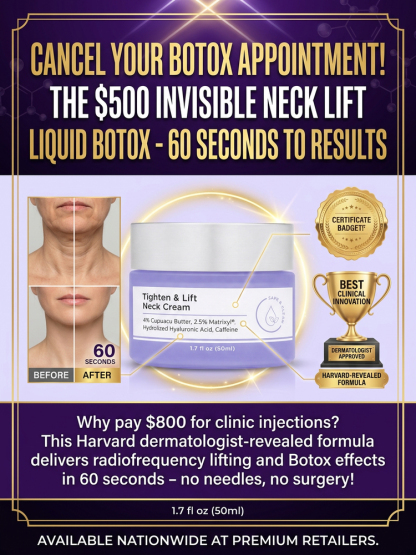 【Erase Neck Wrinkles】Neck Wrinkle Reducing and Firming Neck Cream