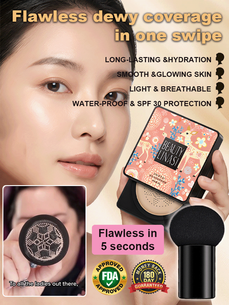 Pink Deer Mushroom Cushion BB Cream