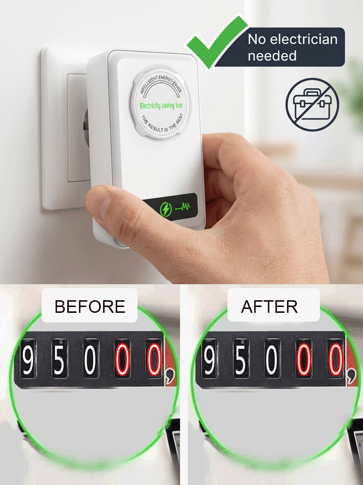 [More Energy Efficient and Safer] Newly Upgraded Smart Power Saver
