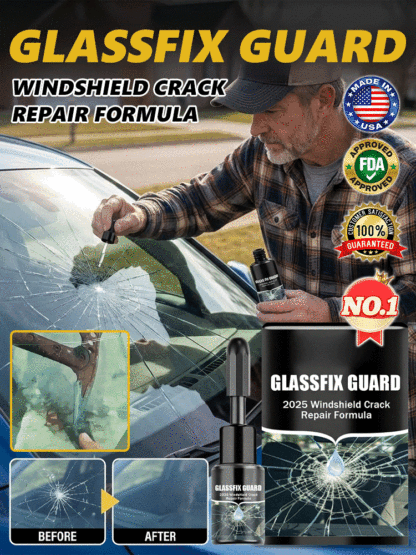 [Military-Grade Glass Repair] Car Window/Windshield Crack Repair Liquid