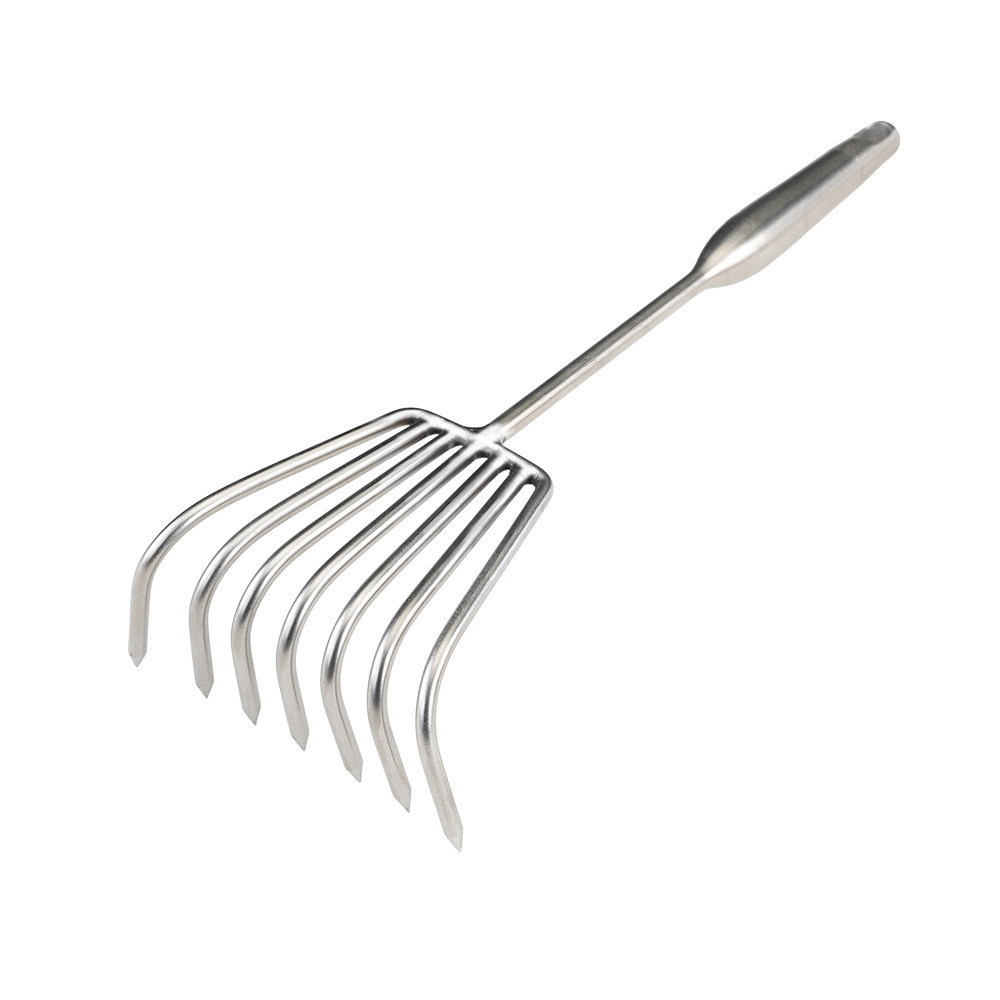 Stainless steel rake sea tools seaside artifact