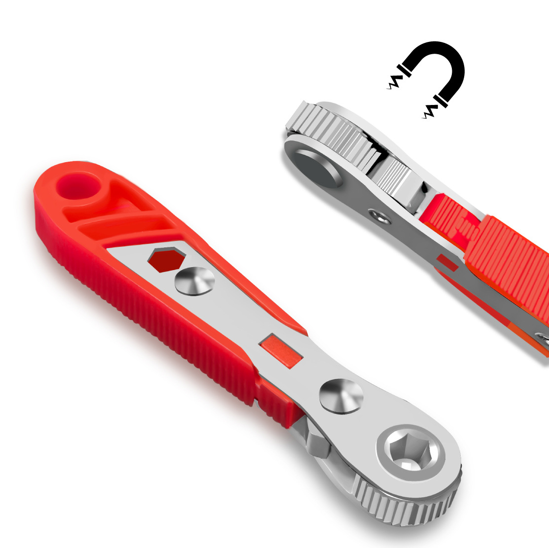 36-tooth ratchet screwdriver forward and reverse L-angle wrench