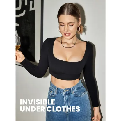  🔥 Women's Unlined Balconette Bra No Padded Underwire Supportive Plus Size Smooth Scoop Neck 