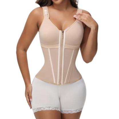 WEAROVA Waist Shapewear for Women with Bra Tummy Control Girdle Workout Shapewear with Adjustable Shoulder Strap