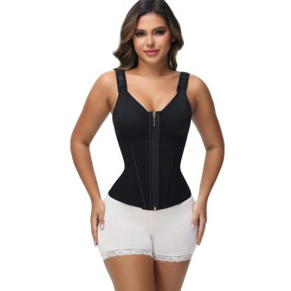 WEAROVA Waist Shapewear for Women with Bra Tummy Control Girdle Workout Shapewear with Adjustable Shoulder Strap